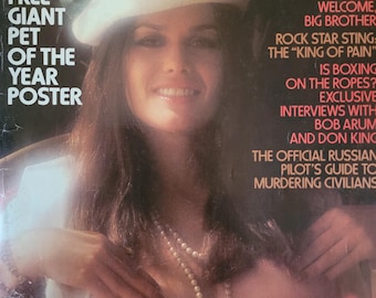 Guía de pilotos rusos - Ático vintage de los años 80 - Original, coleccionable, portada de revista, póster impreso, decoración retro genial para la pared de tu cueva.