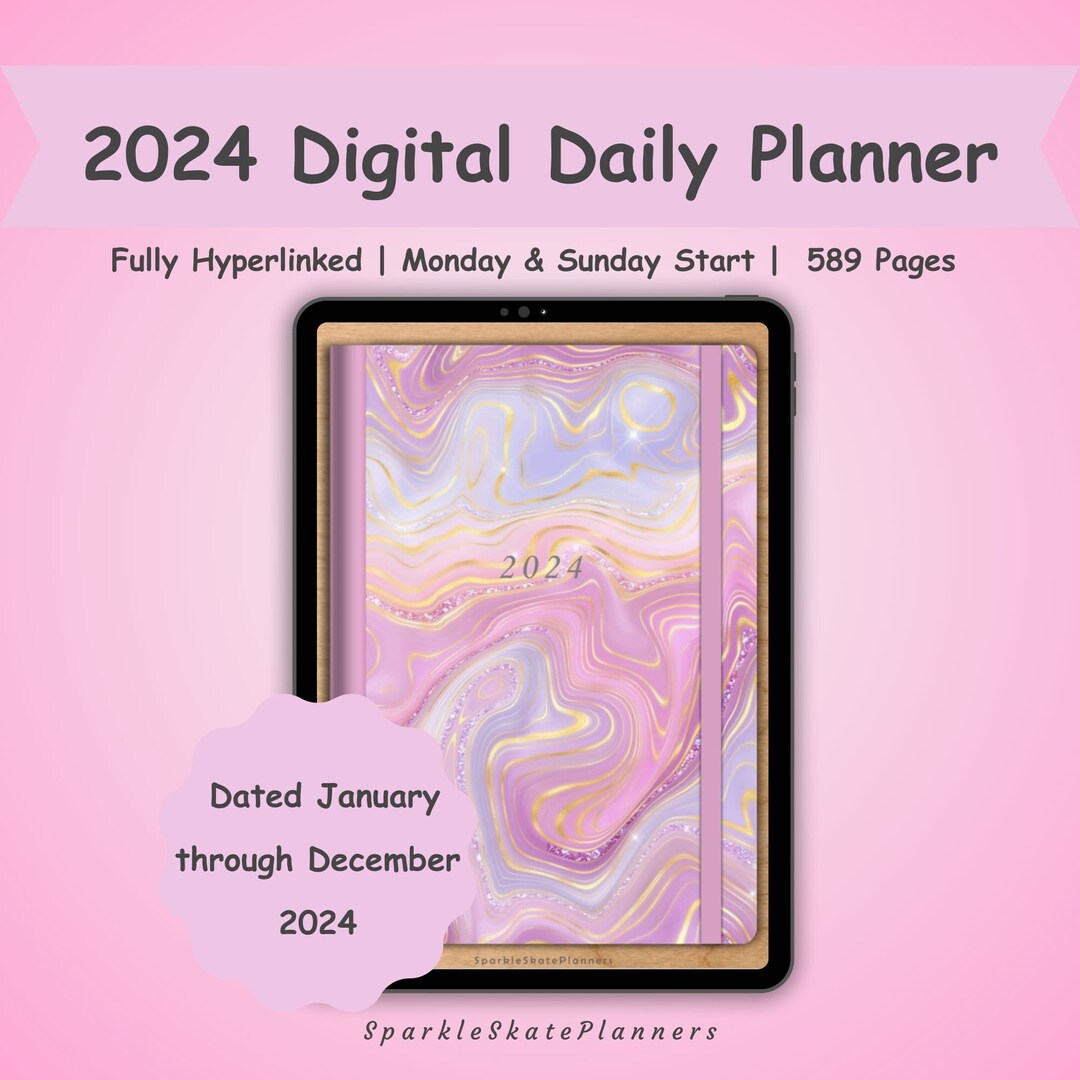 Free Digital Daily Planner 2024 Pdf