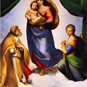 The Sistine Madonna, Wall Art