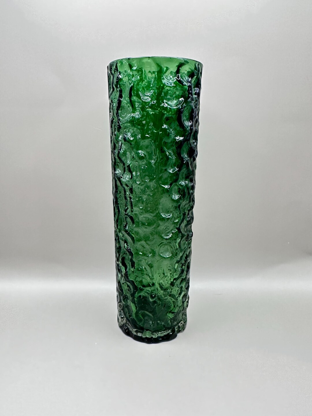 Vintage Tajima Textured Bark Vase