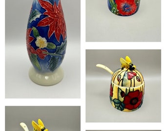 Old Tupton Ware Honey Pots