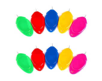 Herramienta para enhebrar agujas, agujas manuales con enhebrado automático, aguja de bucle de alambre, herramienta de costura manual para máquina de bricolaje, herramienta de bucle de alambre simple, color aleatorio