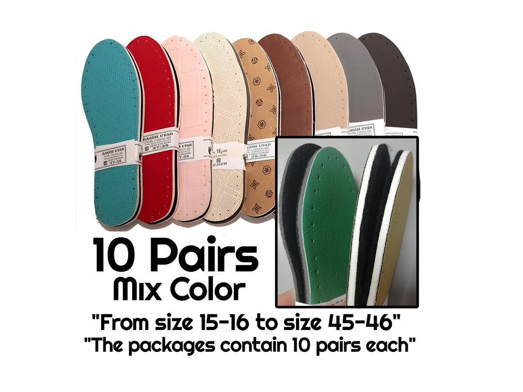 3layer Shoe Soles for Crochet EVA Rubber Soles for Baby Booties Sole