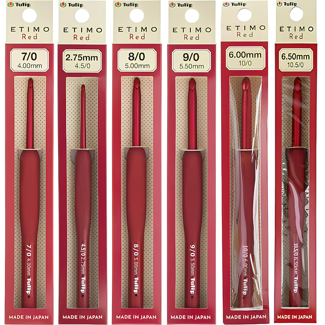 Crochet Hook Set for Amigurumi Hooks Tulip Etimo Red Hook for Etsy