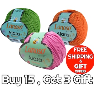 Cotton Yarn For Knitting Cotton Amigurumi Yarn For Crochet Bag Making Crocheting With Cotton Yarn Lanoso Alara Cotton Amigurumi Yarn