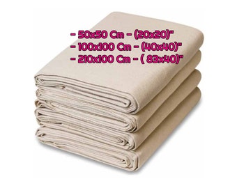 American Cloth Cotton Fabric Upholstery Lining Fabric For Bag Making Plain Quilting Fabric DIY Sewing Material Adults Punch Needle Fabric
