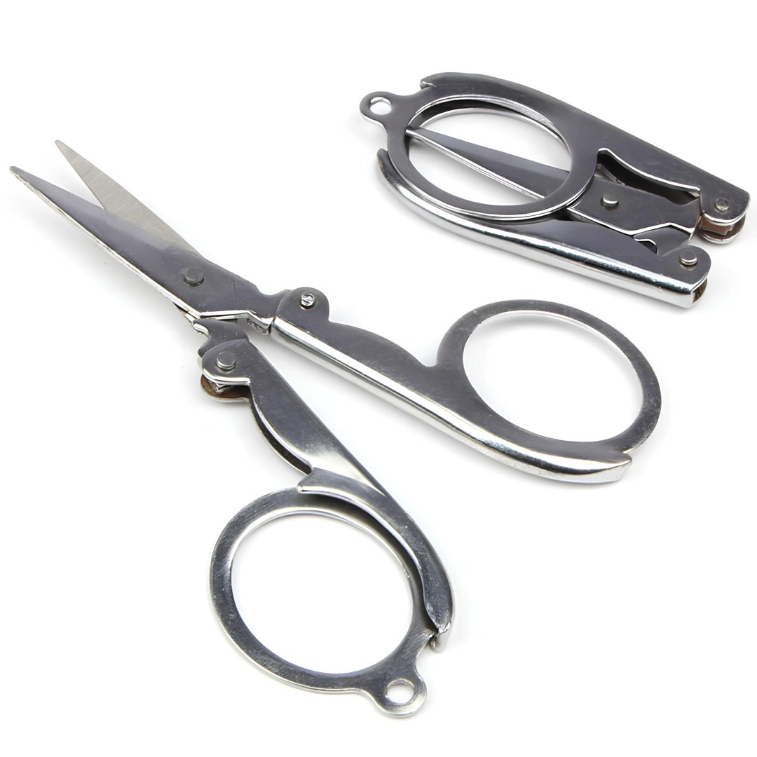 Portable Travel Folding Scissors Compact Folding Scissors for Travel ...