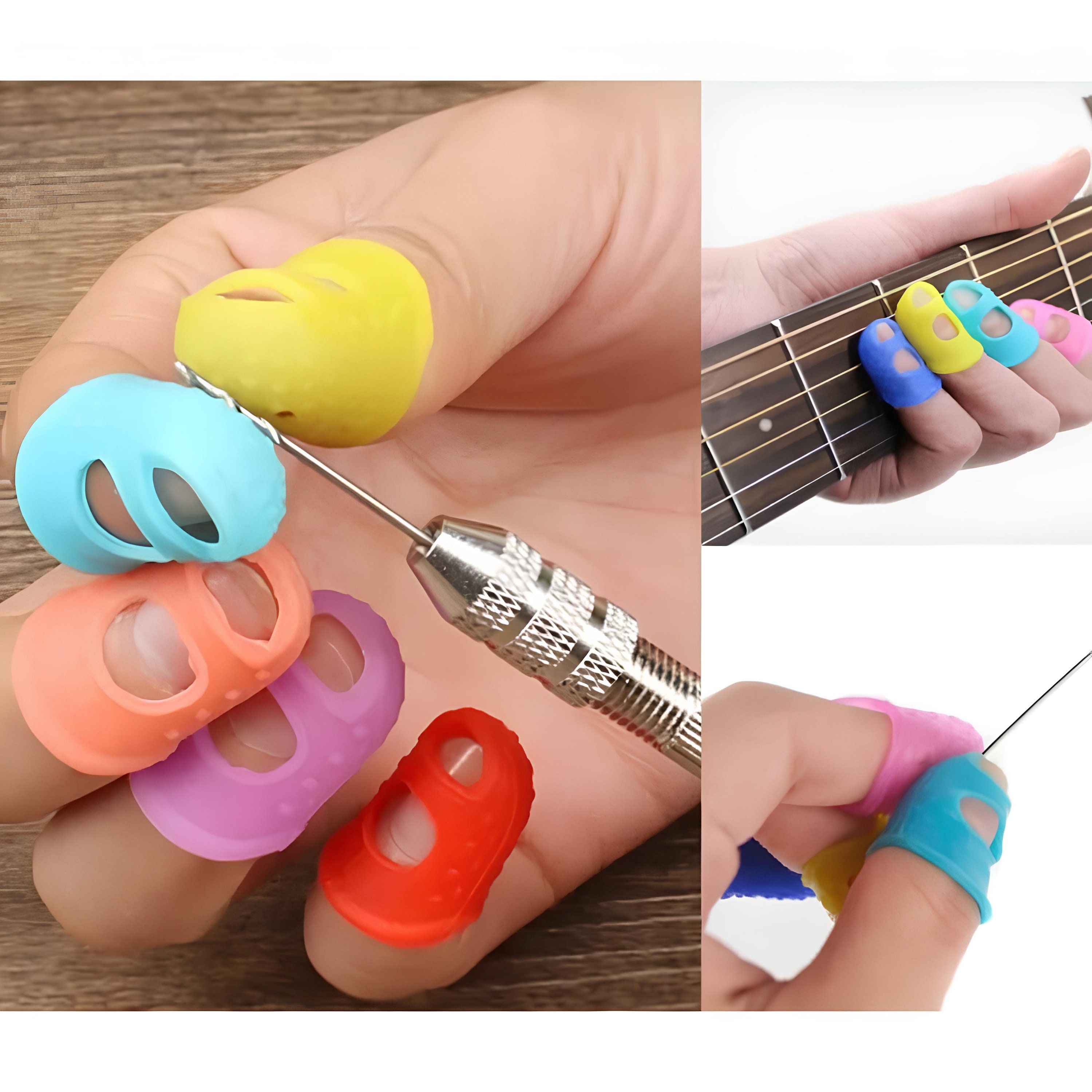 1pc Small Size Silicone Finger Protector, Silicone Thimble, Soft