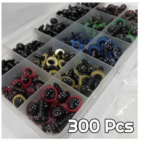 300 pcs Safety eyes for amigurumi safety eyes for crochet animal eyes crochet eyes for amigurumi eyes amigurumi knitting eyes mix color