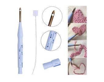 SKC Adjustable Punch Needle Beginner Punch Knitting Needle Tool