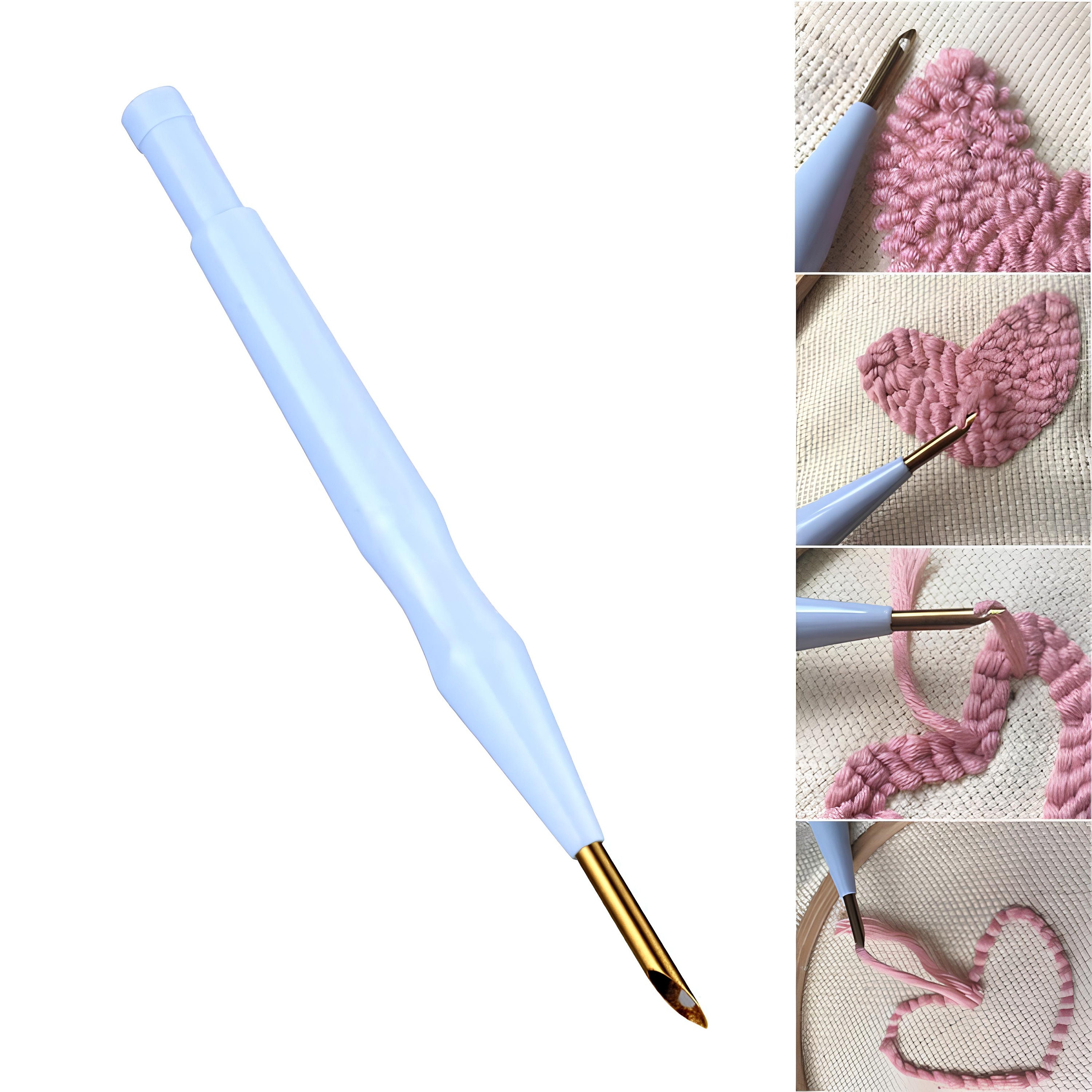 SKC Adjustable Punch Needle Beginner Punch Knitting Needle Tool 