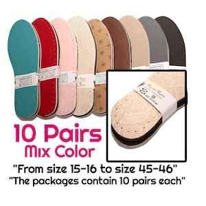 2-layer shoe soles for crochet EVA leather rubber soles for baby booties sole for shoe making supplies for women&#39;s shoes sole crochet