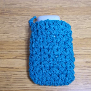 Luxurious 100% Cotton Soap Saver Pouch for Exfoliating Experience
