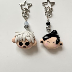 Gojo and Geto Keychains