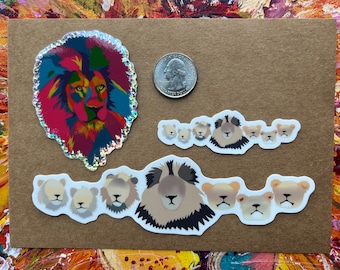 Lincoln Park Zoo Jabari + Lion Pride Sticker 2025