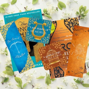 Madeline Miller | The Song of Achilles | Circe | Bookmark & Sticker Combo