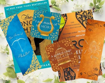 Madeline Miller / La canción de Aquiles / Circe / Combo de marcapáginas y pegatina