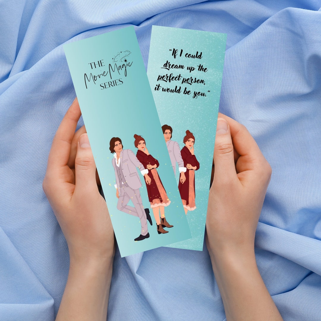 Printable Bookmarks Movie Magic Novella Series Dani Mclean Etsy