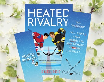 Rachel Reid | Game Changers Series Inspired Bookmarks || Heated Rivalry