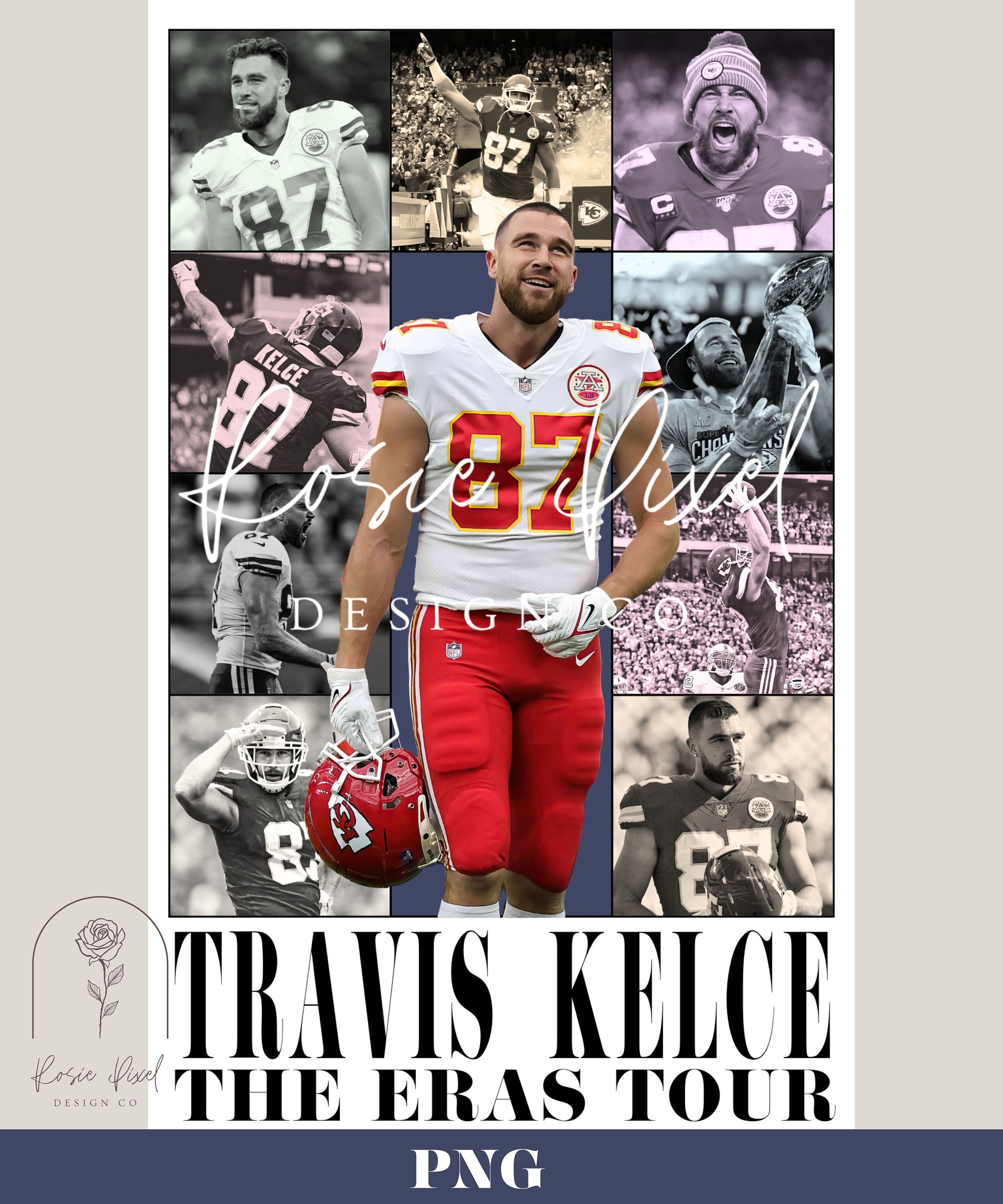 Travis Kelce Eras PNG Travis Kelce Eras Tour PNG Digital Download