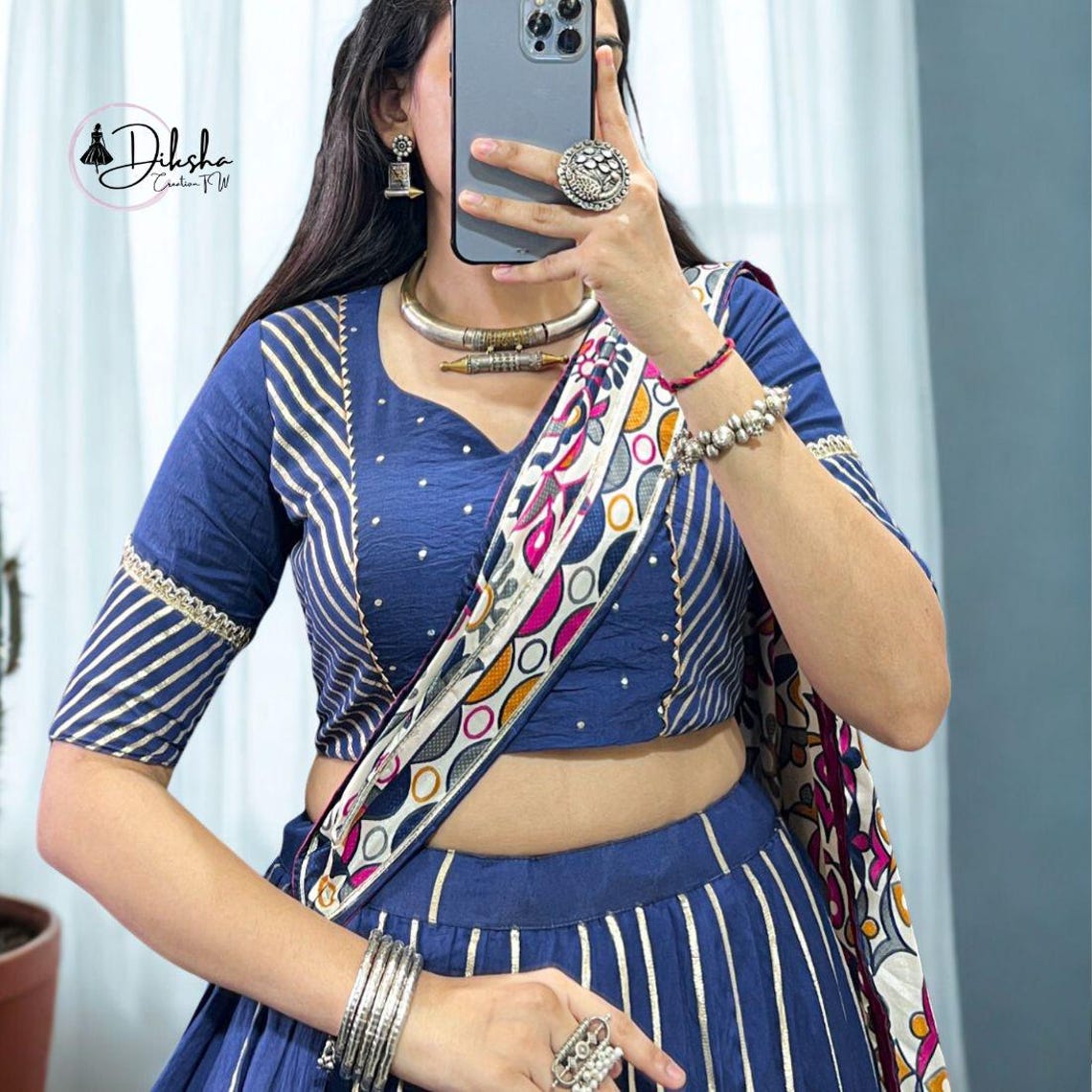 Maroon Pure Chanderi Zari Weaving Embossed Lace Lehenga Choli