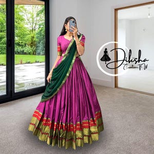 Buy Pattu Parikini Online In India Etsy India