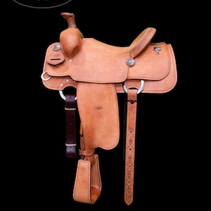 Personalisierter Roper Sattel