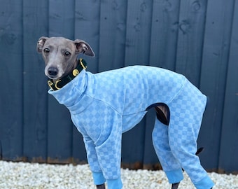 Posh Pajamas Blue | Italian Greyhound Clothing