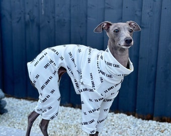 Posh Pajamas White | Italian Greyhound Clothing