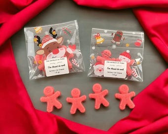 Christmas scented fondant set of 2