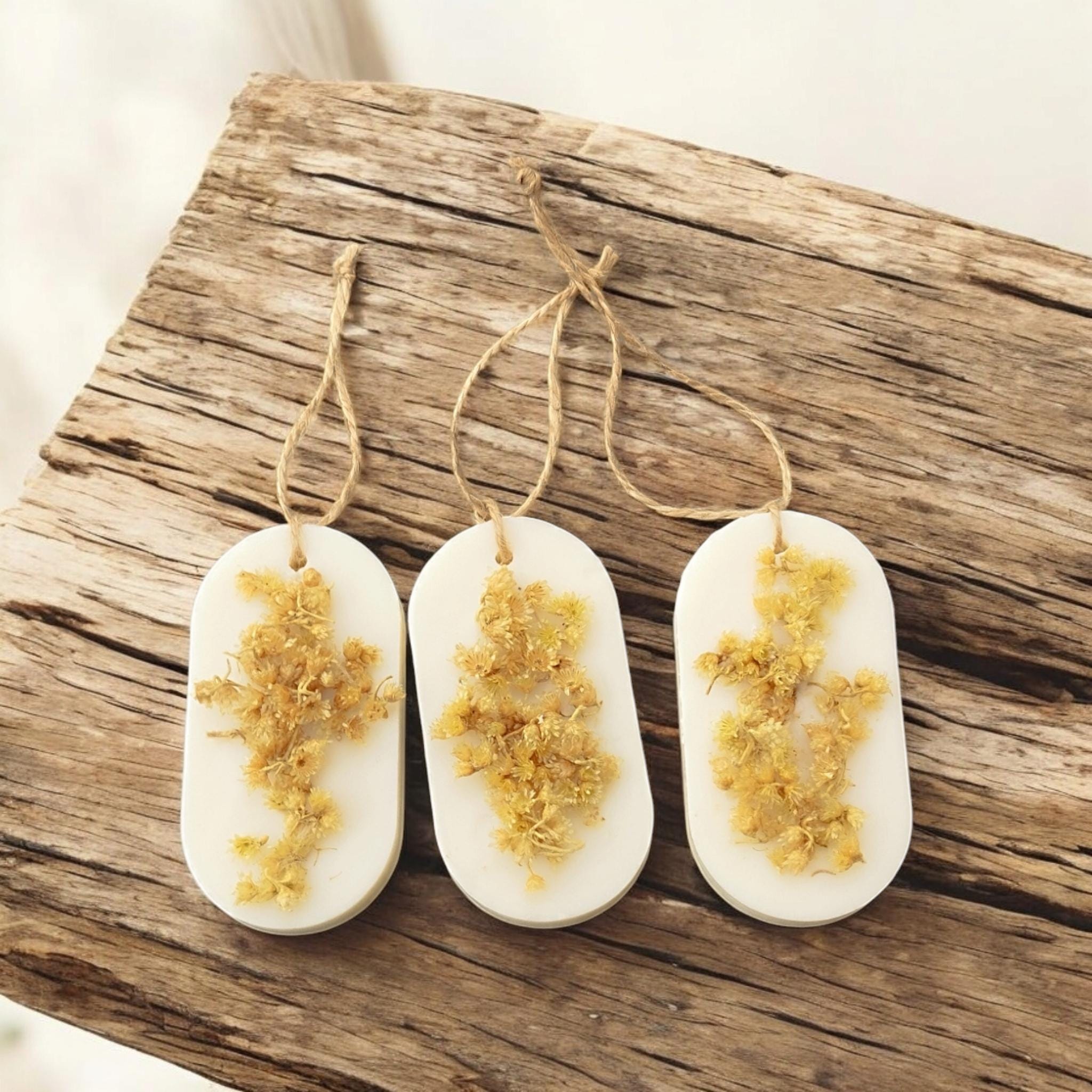 Suspension parfumée armoire, dressing immortelle