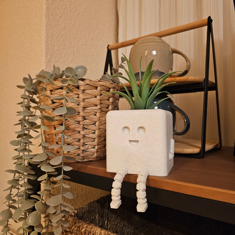 Cute Planter / Succulent Pot / Cactus Pot STL File 3D Printer File image 2