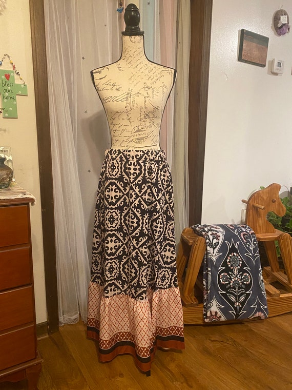 Handmade Bohemian Maxi Skirt
