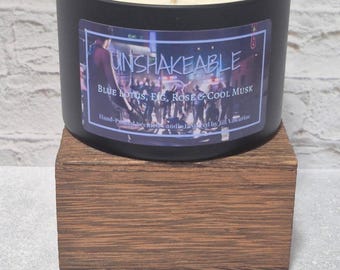 Jill Valentine Candle – UNSHAKEABLE: Citron, Blue Lotus, Black Fig & Cool Musk - Resident Evil Inspired Home Fragrance