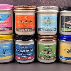 Dispatch Game Character Candles – Z‑Team Inspired Scents – Choose Your Character – 8 oz Preorder