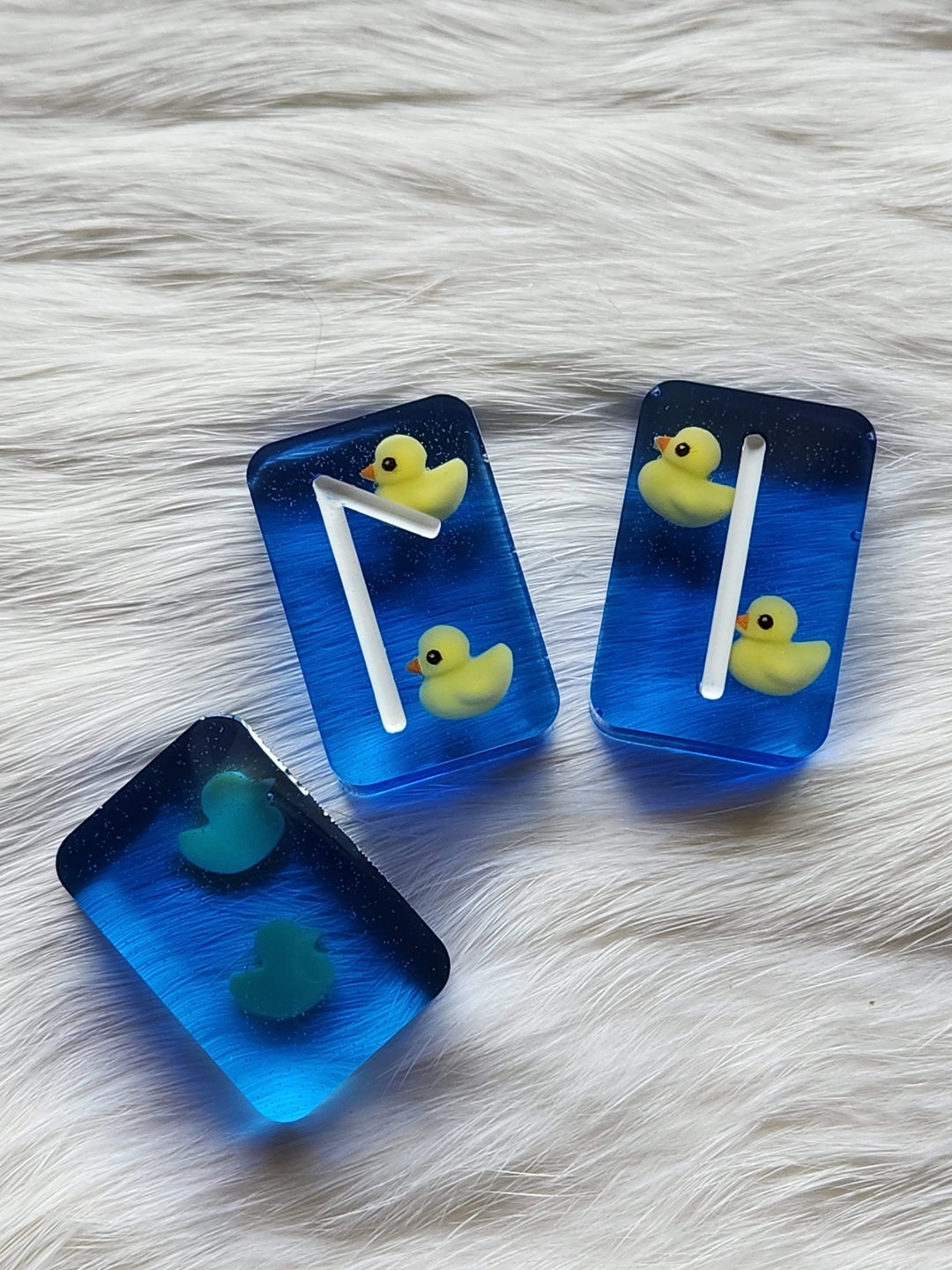 Rubber Ducky Resin Elder Futhark Rune Set | Divination | Homemade Runes ...
