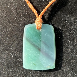 Blue Guatemalan Jadeite Pendant