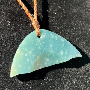 Blue Guatemalan Jadeite Carving