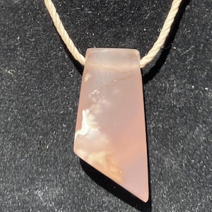 Pink Chalcedony Pendant