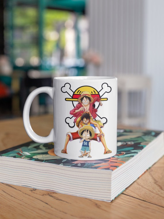 Tazza in ceramica One Piece, Monkey D. Luffy Evolution 11 once Tazza in un  unico pezzo Tazza -  Italia