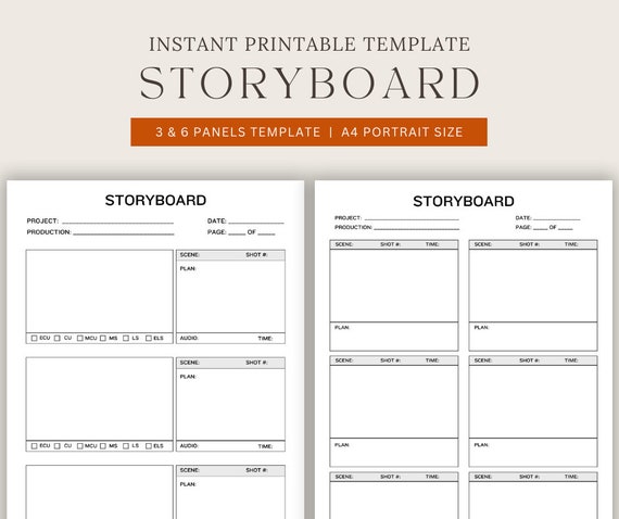 Animation Storyboard Template.pdf Storyboard Templates