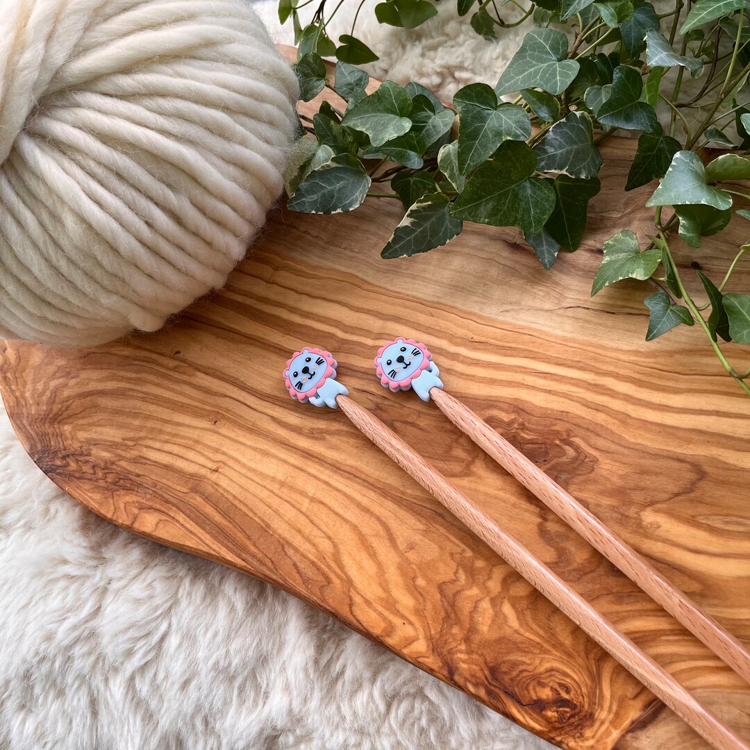 Knitting Needle Stoppers Needle Point Protector Stitch Etsy