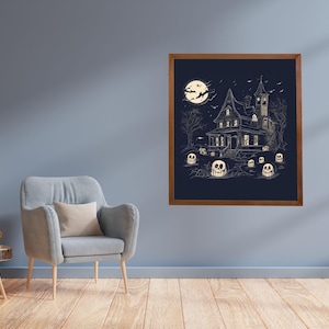 Halloween Prints , Halloween Decor , Trendy Halloween wall art decor , Halloween digital print ,HALLOWEEN GIFT