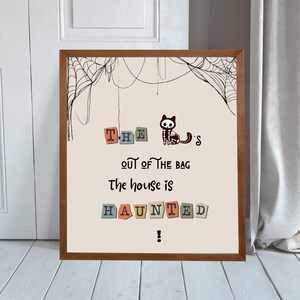 Trendy Halloween Wall Art Prints: Spooky Home Decor (Digital Download)