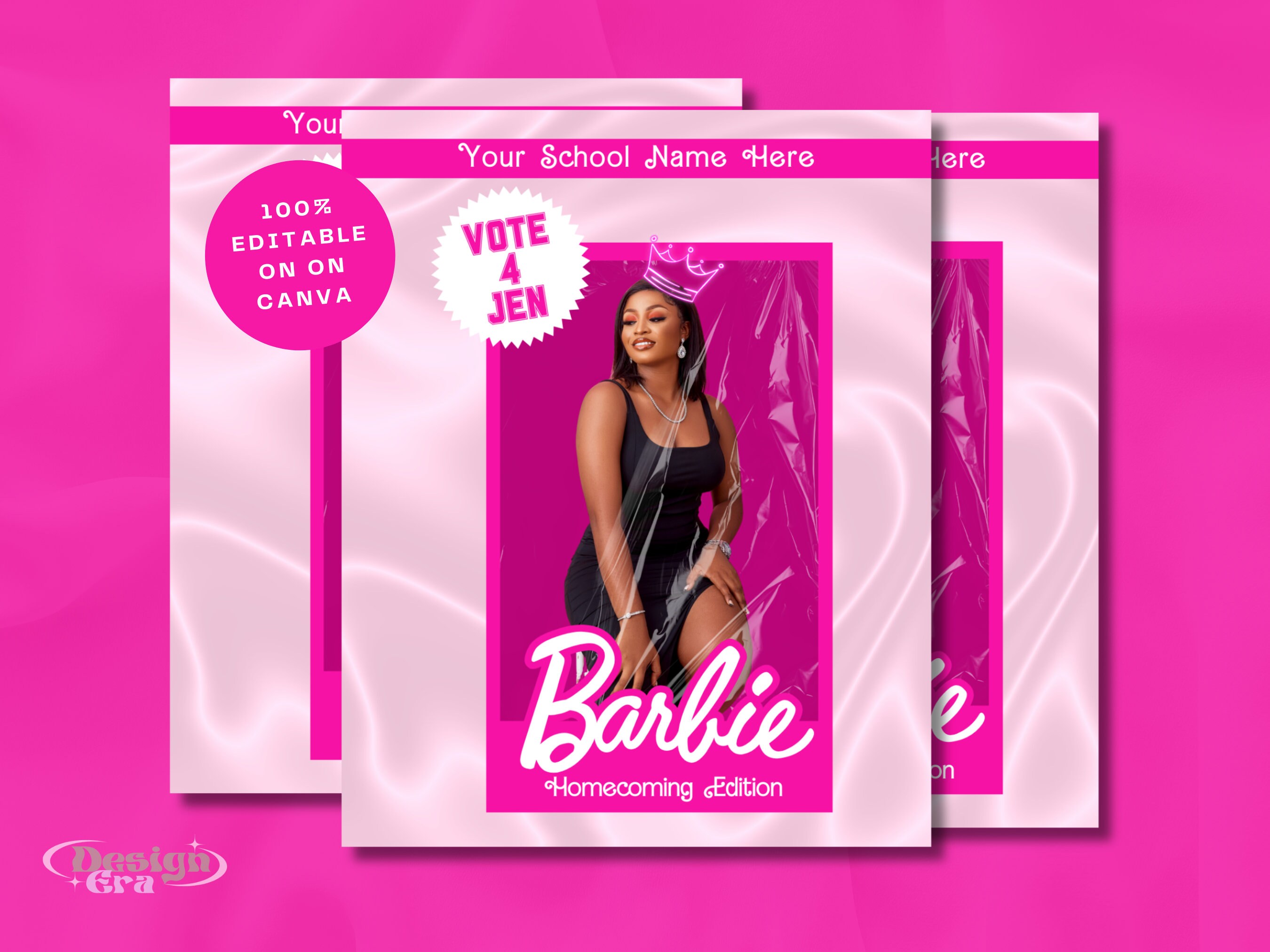 Vote Announcement Flyer Queen Flyer Etsy