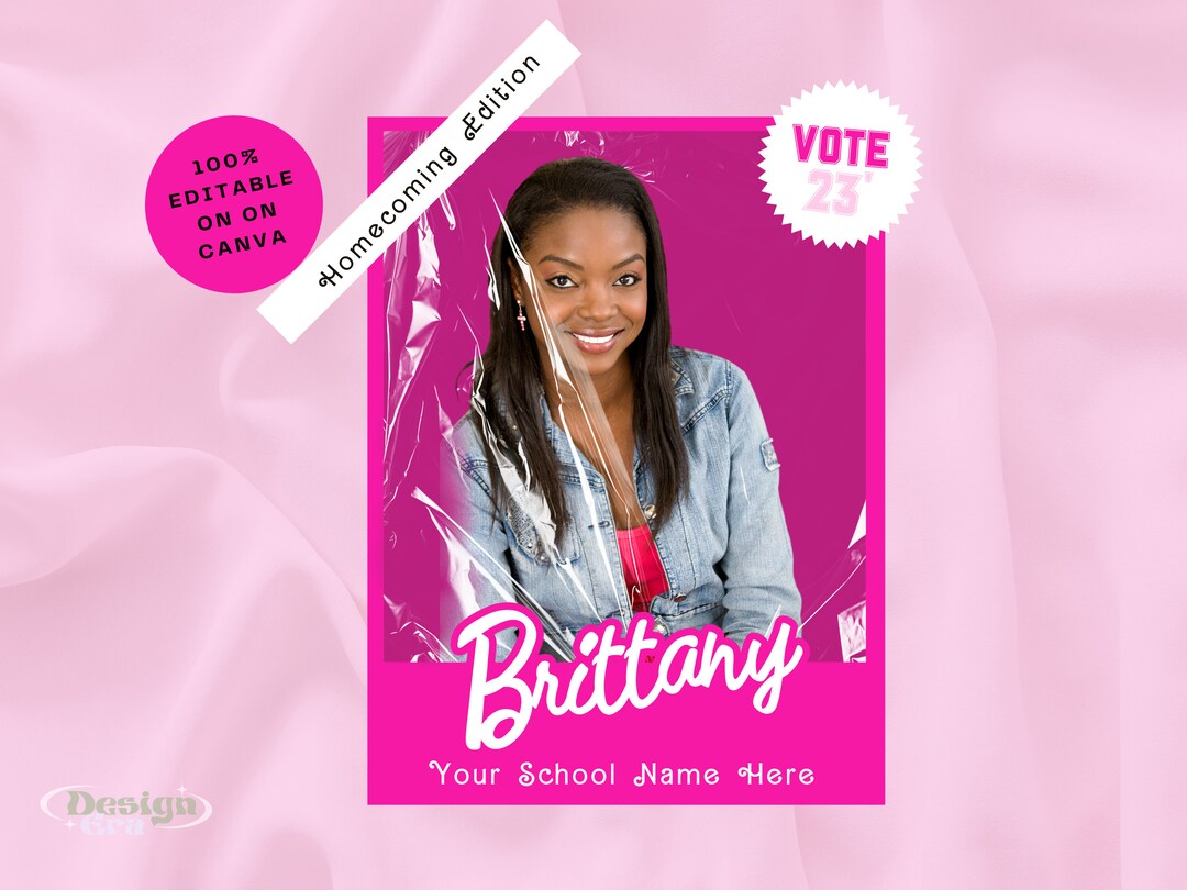 Vote Announcement Flyer Queen Flyer Campaign