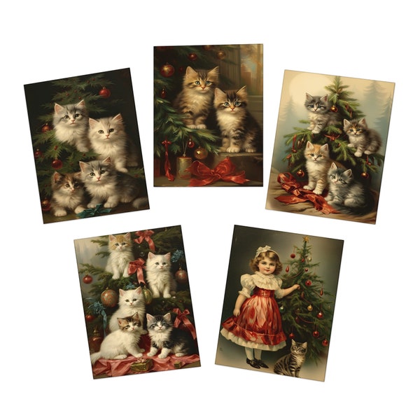 Victorian Kittens Etsy