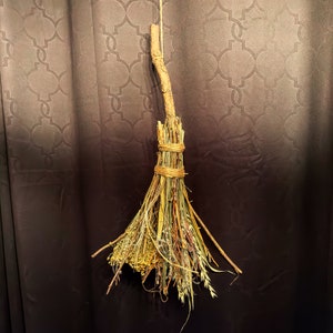 Small Handmade Witches Besom | Broom | Witches Broom | Besom | Altar | Protection | Witchcraft | Custom | Hand Crafted