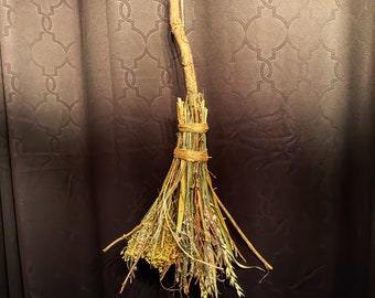Small Handmade Witches Besom | Broom | Witches Broom | Besom | Altar | Protection | Witchcraft | Custom | Hand Crafted