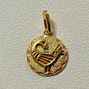 Diamond Sankofa Pendant